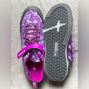 Columbia Omni Tech Waterproof Camo Purple Floral Sneakers Brand new